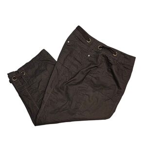 Tribal Cotton Cargo Capris